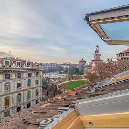 Brera - Sella Charme Apartment Castle View Milano Exteriör bild