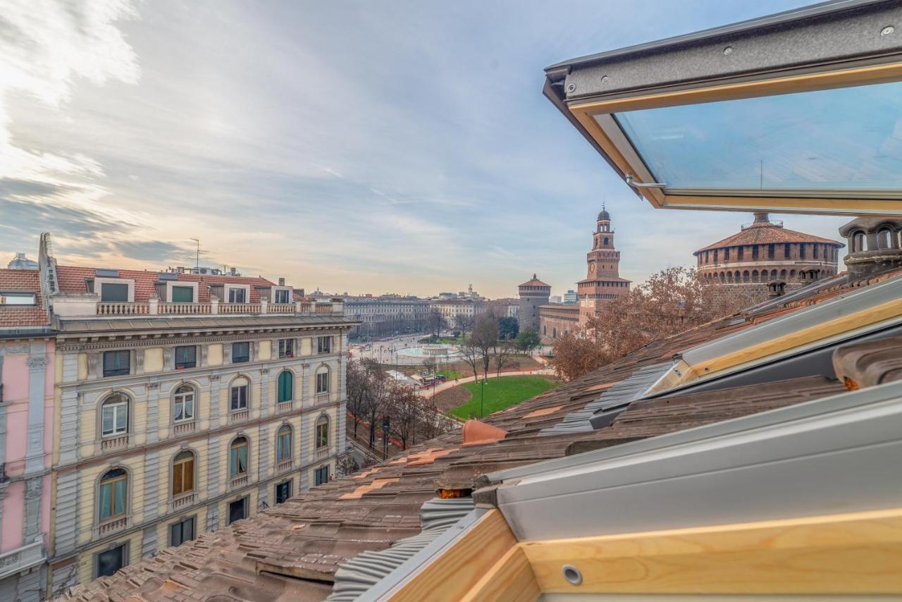 Brera - Sella Charme Apartment Castle View Milano Exteriör bild